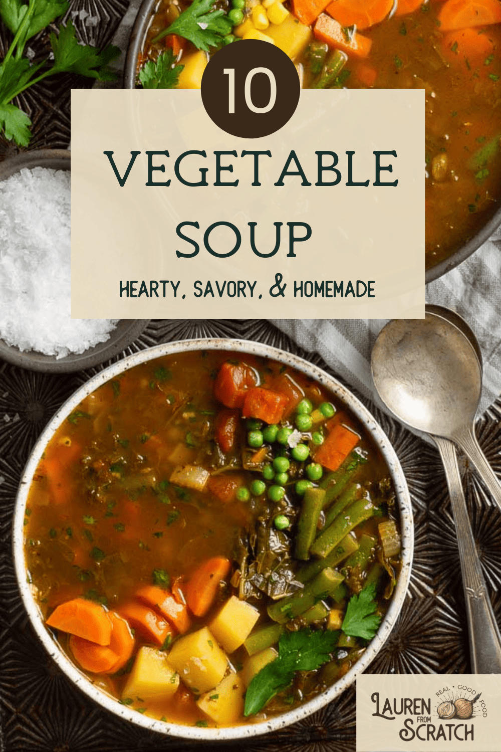 Best Homemade Vegetable Soup Lauren from Scratch